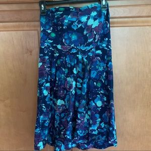 floral strapless sun dress